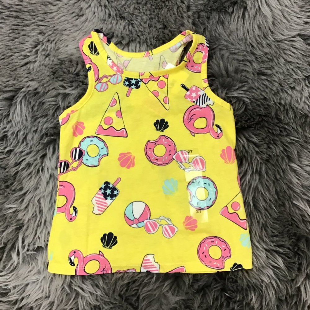 Epic Threads | Girl's Tank Top | Yellow | Various Sizes
